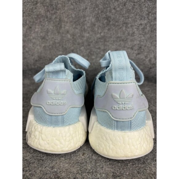 Adidas Originals NMD R1 Shoes Womens Size 7 Light Blue Boost Running Sneakers - Picture 5 of 8